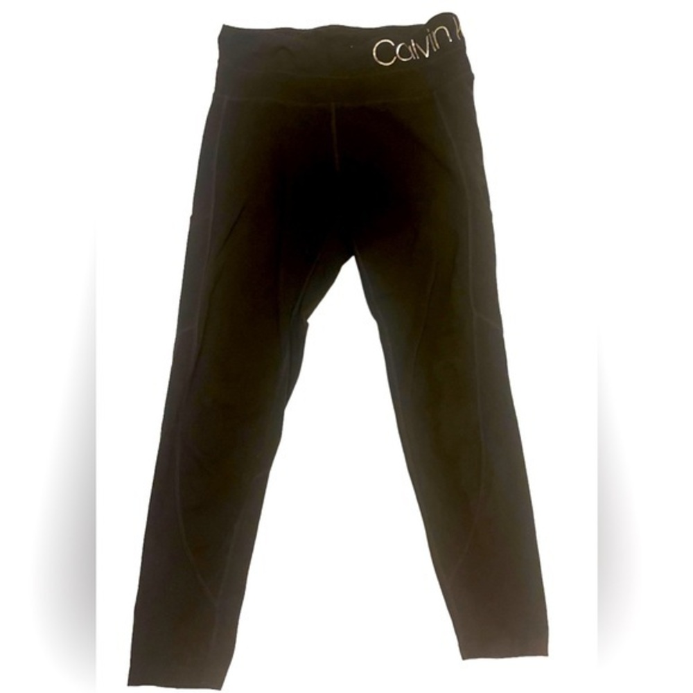 Calvin Klein crop black leggings size small